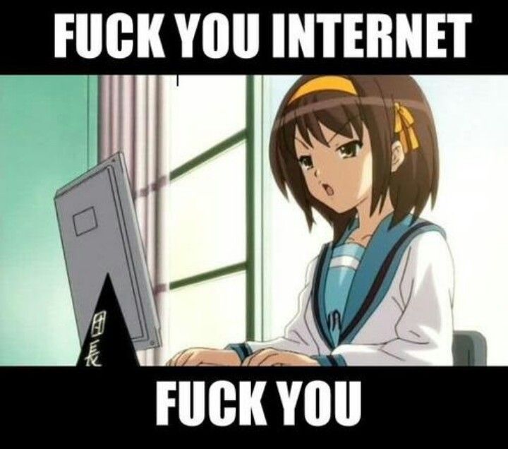 FUCK YOU INTERNET