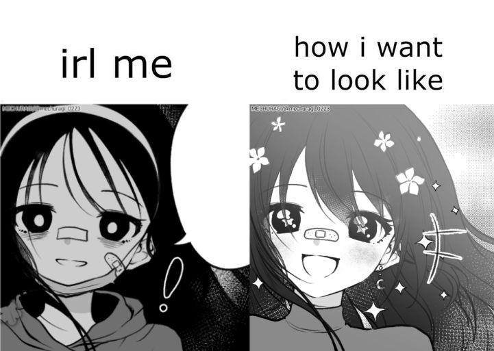 how i want
to look like