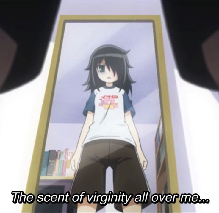 The scent of virginity all over me...