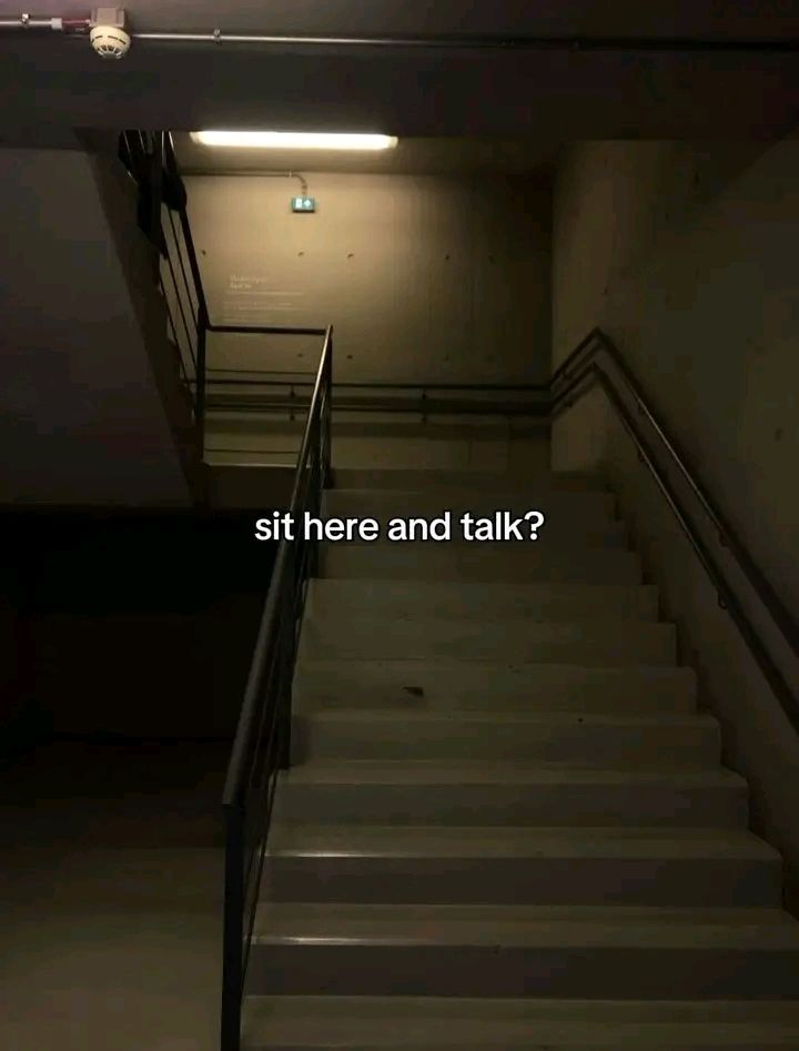 7. r
.

|

'\

sit here and talk?