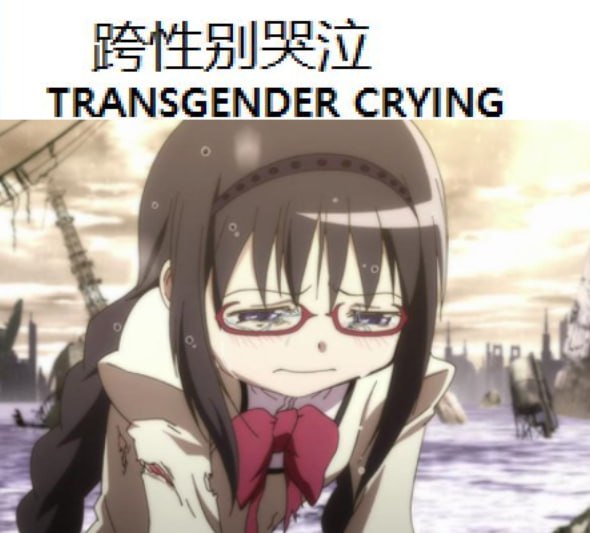 TRANSGENDER CRYING