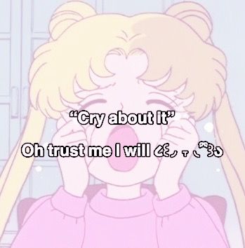 "Cry about it"

Oh trust me I will
