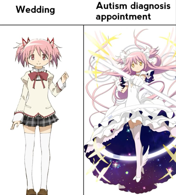 Wedding

Autism diagnosis
appointment