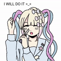 I WILL DO IT >_<