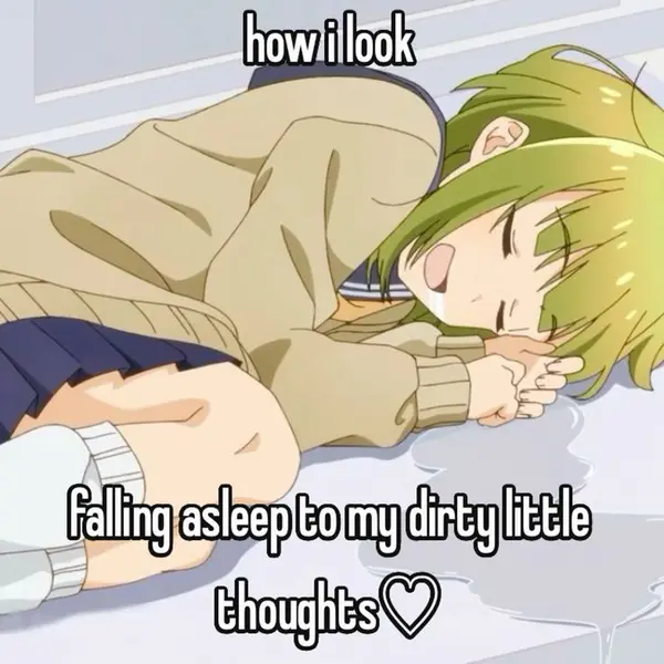 how i look

falling asleep to my dirty little
thoughts♡
