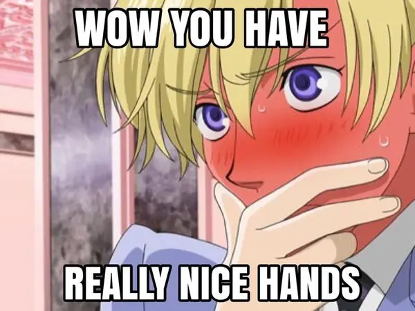 WOW YOU HAVE

REALLY NICE HANDS