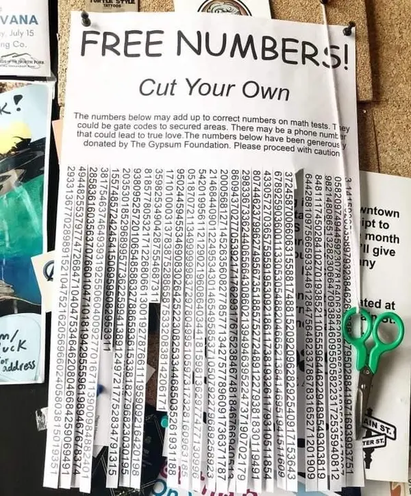 Wetec tem
qqatancn- 9 028284 oboe Us te iv doo Ue
: vos OAT AONE Oa SIAR?

3 097 A048: K
982 saa 1508 3506647093844609 5058223172535940812

84811174502
644288 10975665933446 A 65271201909 x
7153643!

3 959195309 Re 5 3810:326tebaioe 1856
807446237996274956735 1885757724891227938 1830114491.
2983367 4946395224737190702 1745

8609437027705 3921 LabedG@OOTTB7 523846748 1 SABRRRGANE-2

2000568127 145263560827 78577 1342757789609 1736371787
2146844090 1224 O vei WON, deat ZoOVe IIL ~
542019956112 Dee
OSI8707 EN Shyu yos OU ddw i uuur Oo leumu rue.
95024459455346908302642522308253344685035-6 19.31 188
171010003 13783 BSE ane LUT?
35982534904287554687311

8185778053217 122680

938095257 2¢

@ may be a Phone y
low have been gener.

mbers on math tests. 7
Gypsum Foundation Please proceed with cautios
in

3
é
rs)
o
2
=
fe]
6
2
a
3
cd
3
a

c
=
O
—
5
~
$
O

e

ated by Tn

don

268471 040475346462080a8807

Could be gate codes tu secured areas Ther
that could lead to true lave The numbers be

The numbers helow may

44825:

zy elle