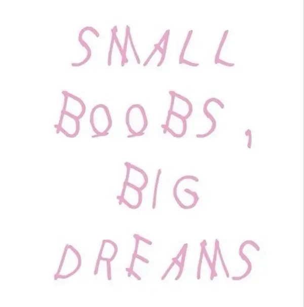 SMALL
BOOBS,
BIG
DREAMS