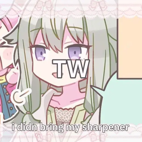 TW

i didn bring my sharpener