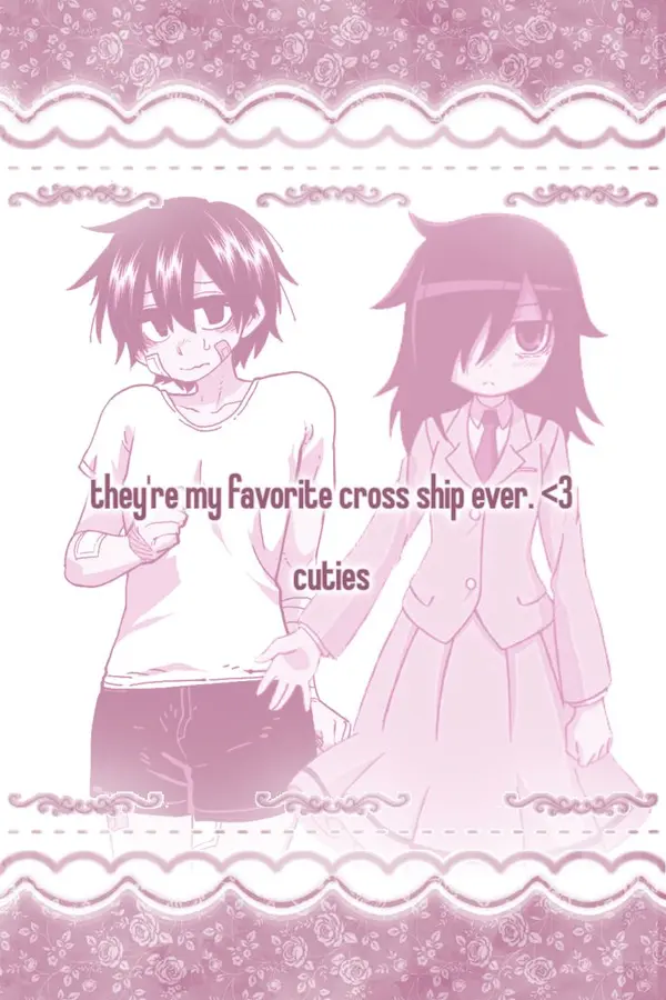 theyre my Favorite cross ship ever. <3

cuties