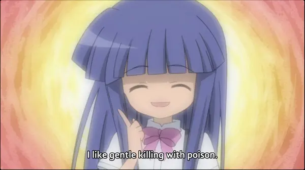 I like gentle killing with poison.
