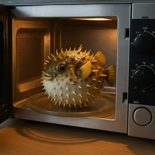 🅽, [06/07/2025 17:26]
/copilot genera l'immagine di 1 pesce palla che viene cotto al microonde!

Microsoft Copilot, [06/07/2025 17:26]
Ecco l'immagine del pesce palla nel microonde, pronta per una scena davvero surreale! 🍽️🐡 Se vuoi, possiamo renderla ancora più stravagante—magari con un'esplosione di popcorn o uno chef alieno?

Microsoft Copilot, [06/07/2025 17:27]


💖💣, [06/07/2025 17:31]
GNAM