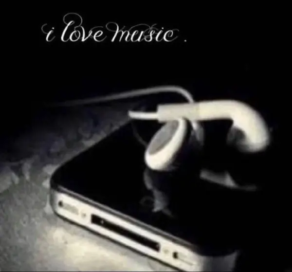 i love music.