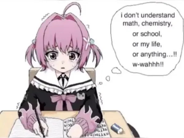 “ 1 dont understand
math. chemistry.

or school.
or my life.
or anything. .!!
w-wahbh'!!

a ©
va ; “ea
, : . . ° ,
“ nae ~
“|, < Z pPOL KBP