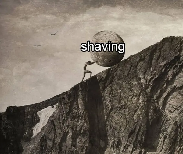 shaving