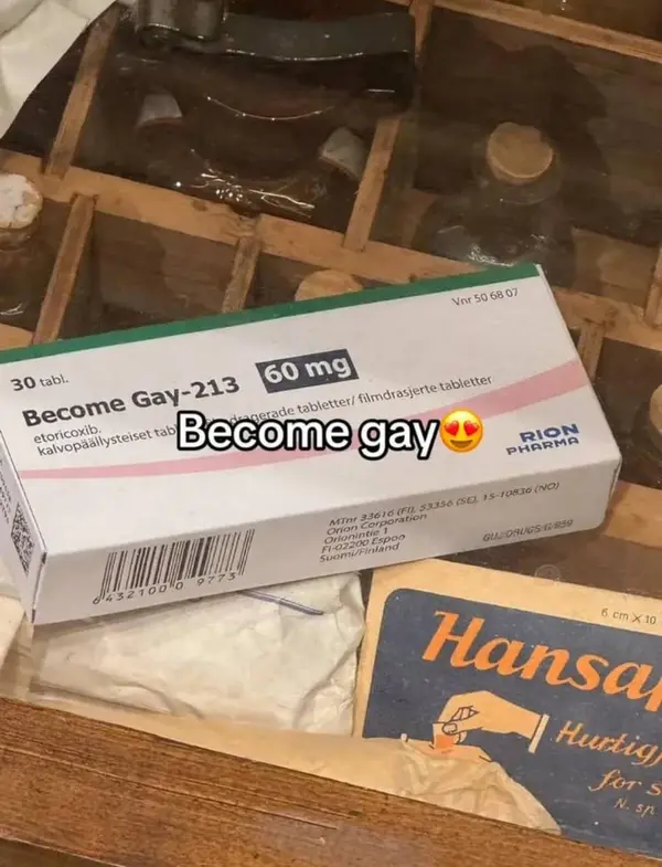Become gay😍